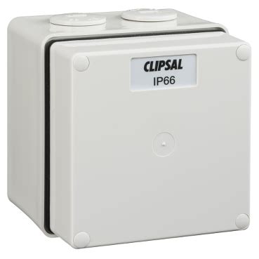 clipsal ip66 junction box|Clipsal Weatherproof Enclosure Base with Lid 1 Gang .